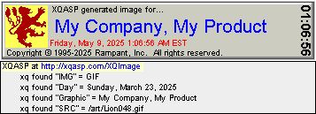My Company, My Product with image '/art/Lion048.gif'